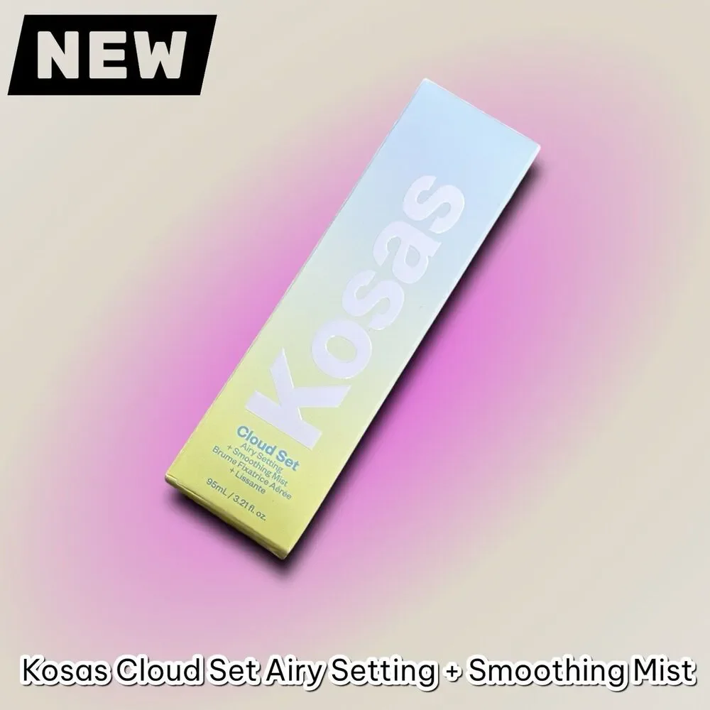 NEW NIB Kosas Cloud Set Airy Setting + Smoothing Mist 3.2 oz